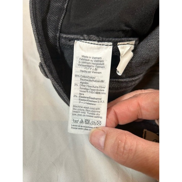 Madewell Women’s Black 10” High Rise Skinny Jeans Size 27 - Picture 5 of 9